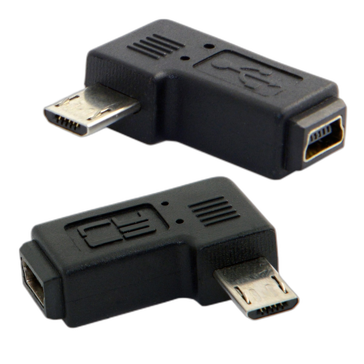 90 Degree Right Angle Mini USB