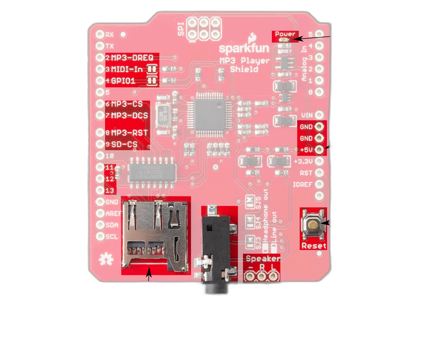 Arduino Audio Shield