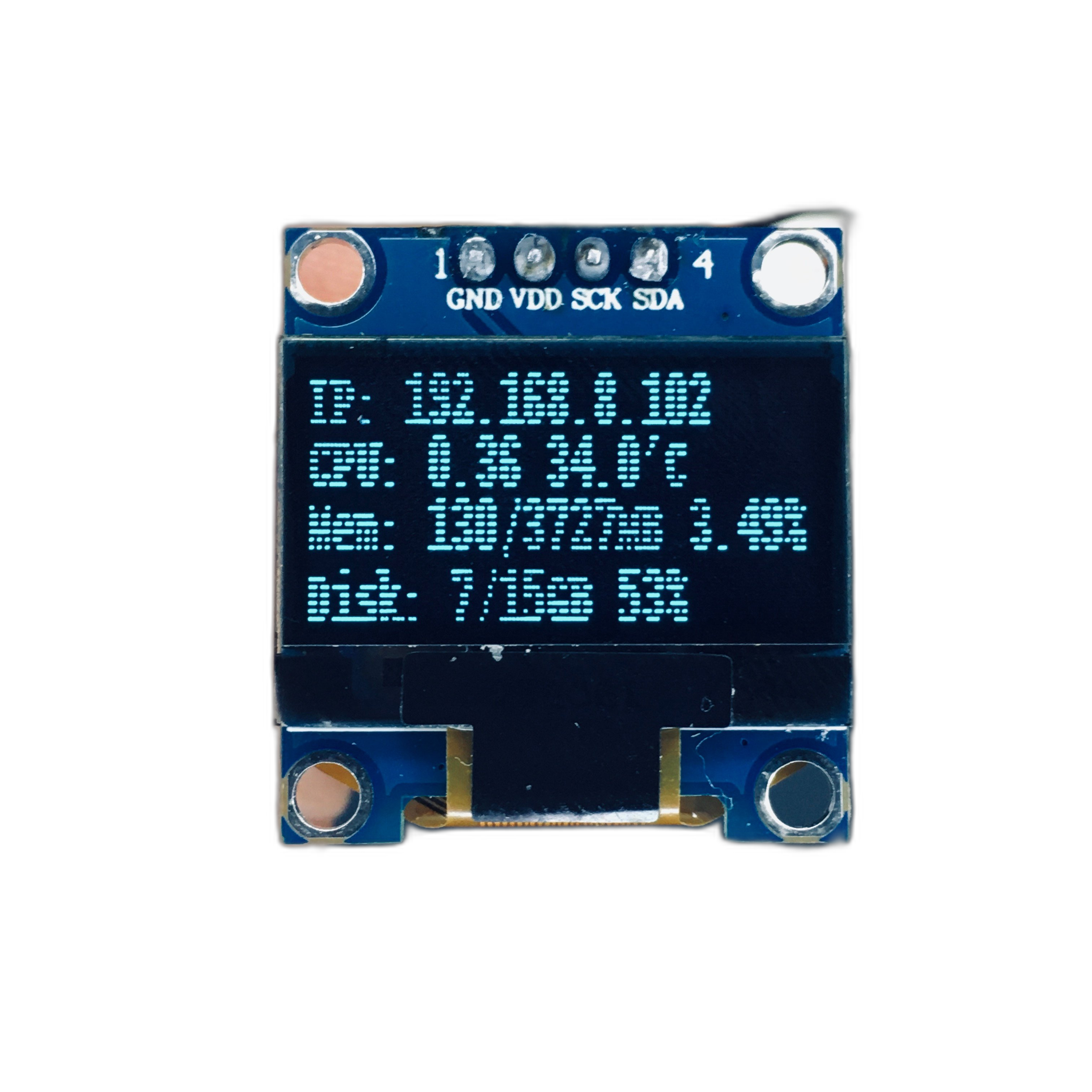 RPI CPU Info Screen